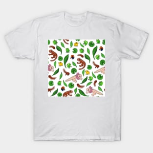 Adorable Amphibians- Repeating pattern T-Shirt